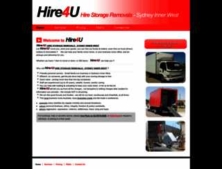 hire4u.com.au screenshot