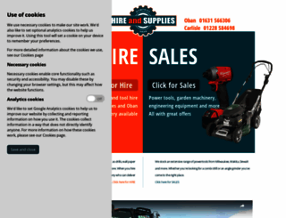 hireandsupplies.com screenshot