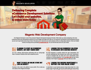 hiremagentodeveloper.com screenshot