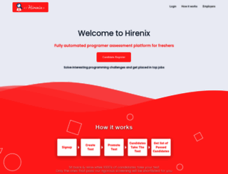 hirenix.com screenshot
