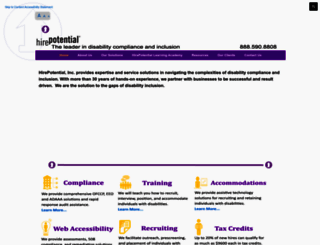 hirepotential.com screenshot