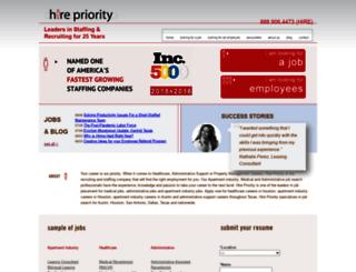hirepriority.com screenshot