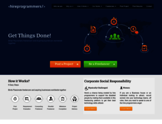 hireprogrammers.in screenshot
