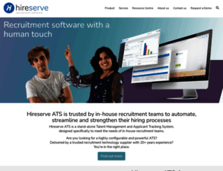 hireserve.com screenshot