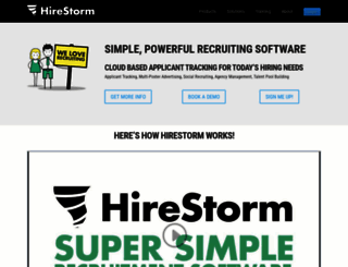 hirestorm.com screenshot
