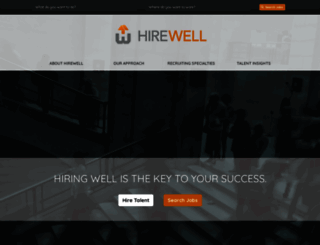 hirewell.com screenshot