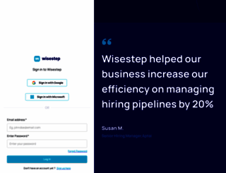hiring.wisestep.com screenshot
