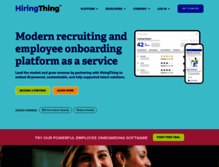 hiringthing.com screenshot