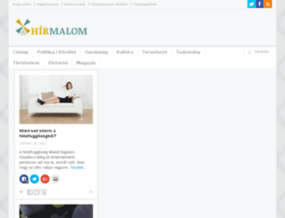 hirmalom.com screenshot
