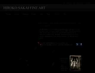 hirokosakaifineart.com screenshot