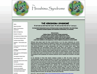 hiroshimasyndrome.com screenshot
