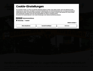 hirschluch.de screenshot
