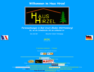 hirzel.gmxhome.de screenshot