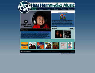 hisandhernandezmusic.com screenshot