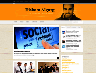 hishamalgurg.com screenshot