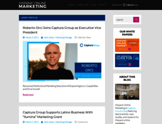 hispaniconlinemarketing.com screenshot