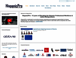 hispanicpro.com screenshot