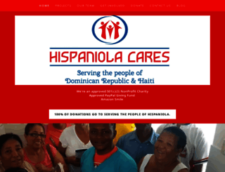 hispaniolacares.com screenshot