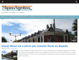 hispanoargentinos.com screenshot