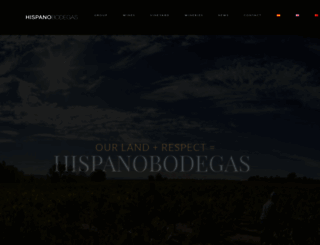 hispanobodegas.com screenshot