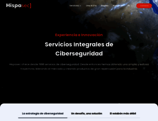 hispasec.com screenshot
