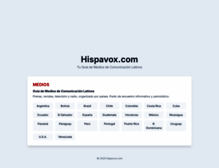 hispavox.com screenshot