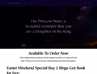 hisprincess.com screenshot