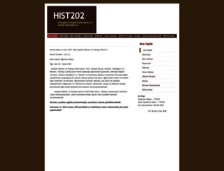 hist202.cankaya.edu.tr screenshot