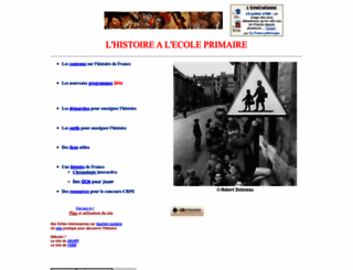 histoireenprimaire.free.fr screenshot
