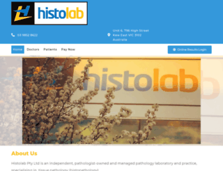 histolab.com.au screenshot