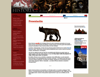 historia-roma.com screenshot
