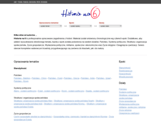 historia.na6.pl screenshot