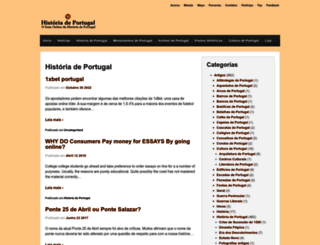 historiadeportugal.info screenshot
