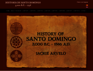 historiadesantodomingo.com screenshot