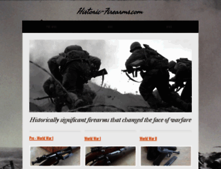 historic-firearms.com screenshot