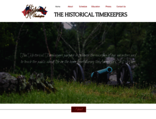 historicaltimekeepers.org screenshot