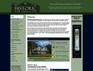 historicforsale.com screenshot