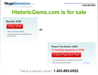 historicgems.com screenshot