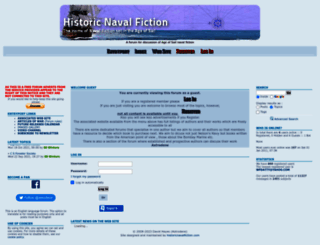 historicnavalfiction.net screenshot