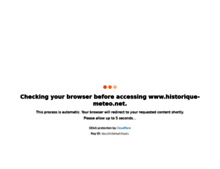 historique-meteo.net screenshot