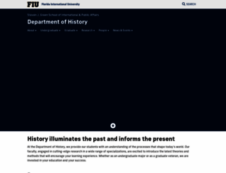 history.fiu.edu screenshot