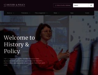 historyandpolicy.org screenshot