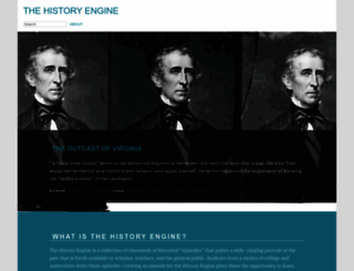 historyengine.richmond.edu screenshot