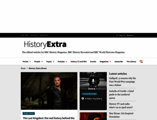 historyextra.production.wcp.imdserve.com screenshot