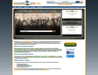 historygeo.com screenshot