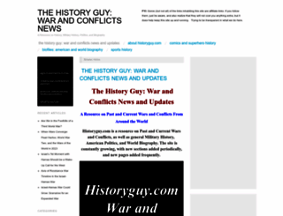 historyguy.com screenshot