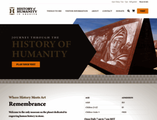 historyingranite.org screenshot