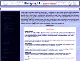 historyinink.com screenshot