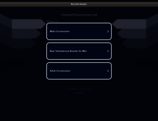 historyofcircumcision.net screenshot
