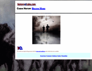 historyofcuba.com screenshot